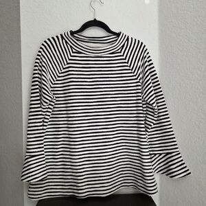 Striped Black and White Sweater